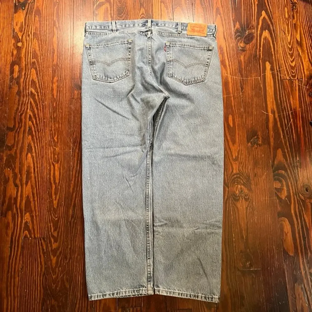 Levi's 505 42x30 Y2K Jeans Light Wash Relaxed